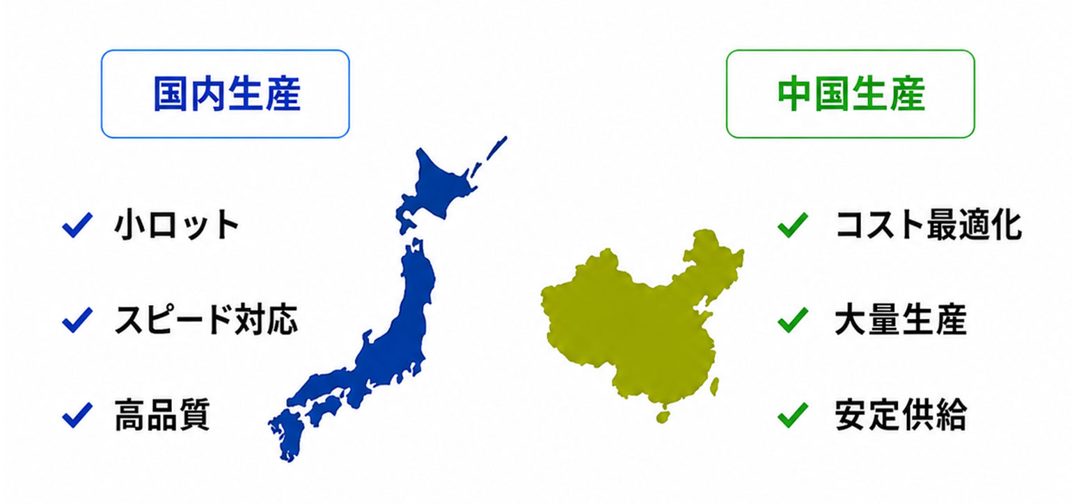 最適な製造体制